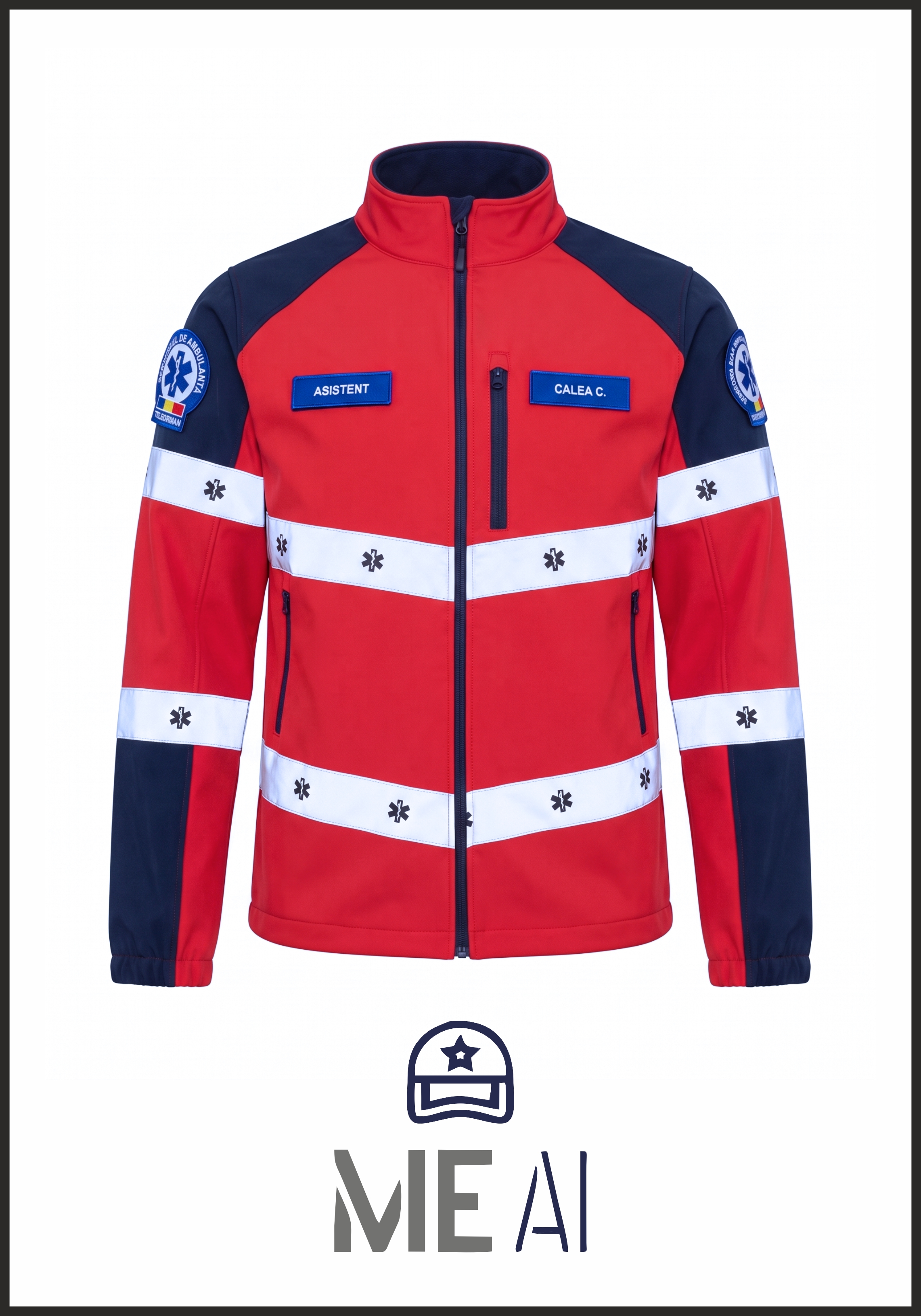 Jacheta Softshell Unisex - Ambulanță