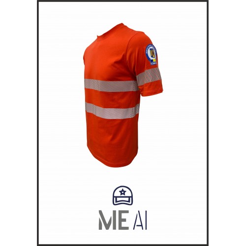 Tricou Glat Portocaliu - Ambulanță 