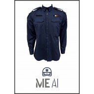 Cămașă tactică bleumarin Elite mânecă lungă