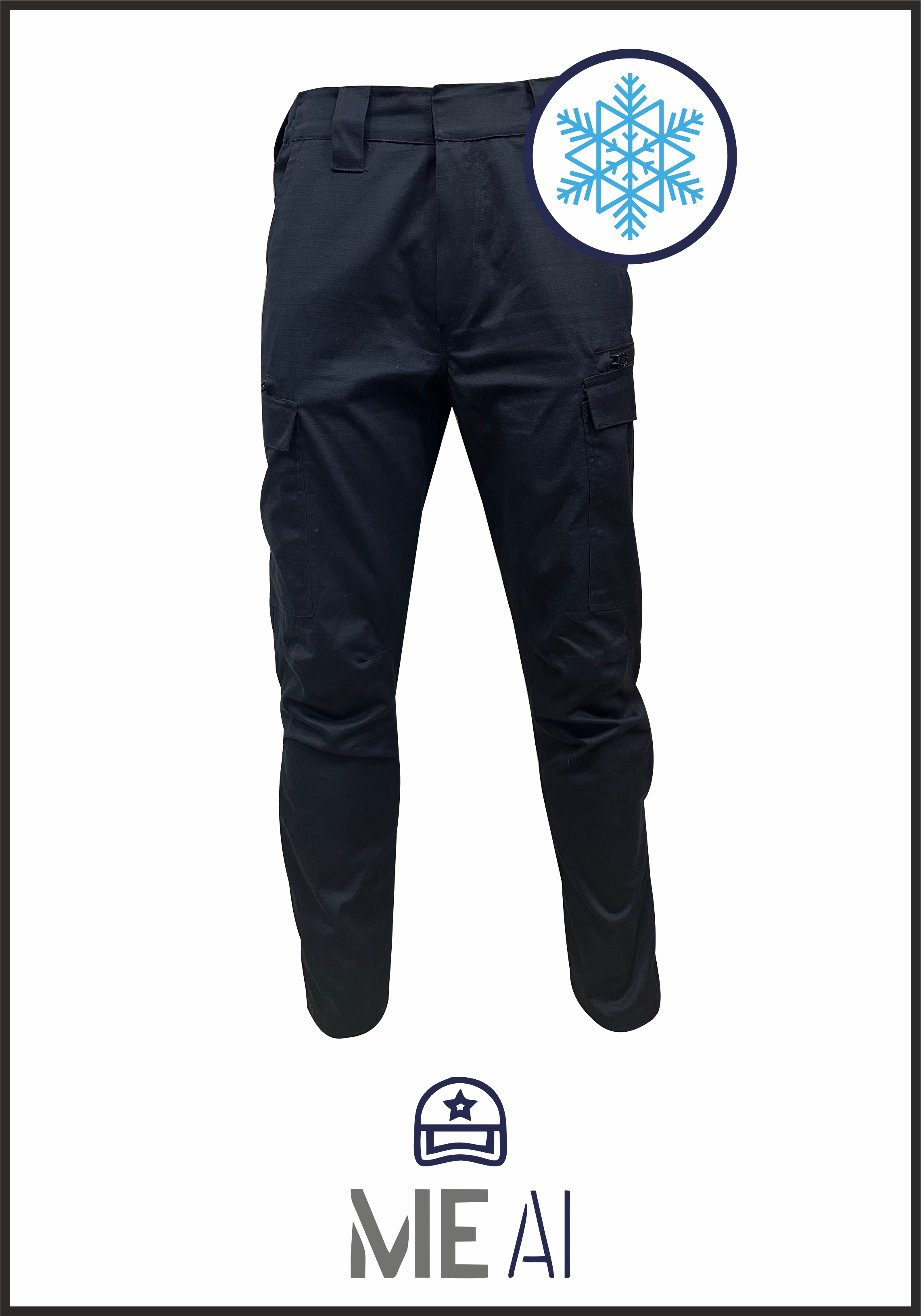 Pantaloni Tactici Pro Softshell Iarna Dark Navy