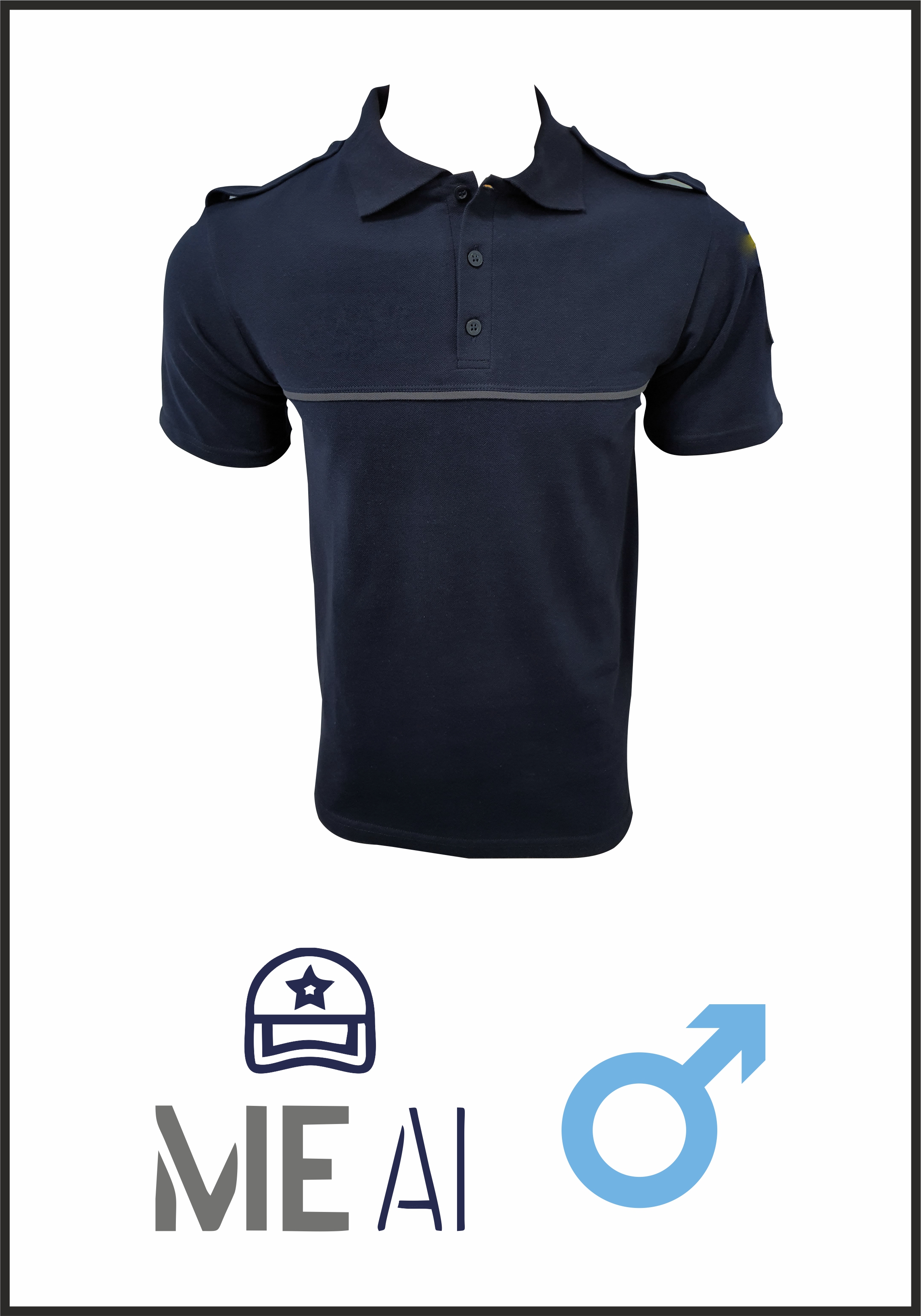 Tricou Polo - Combat Vipusca Gri Bărbat