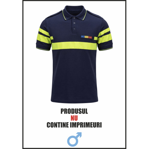 Tricou Polo Reflectorizant - Combat Bărbat