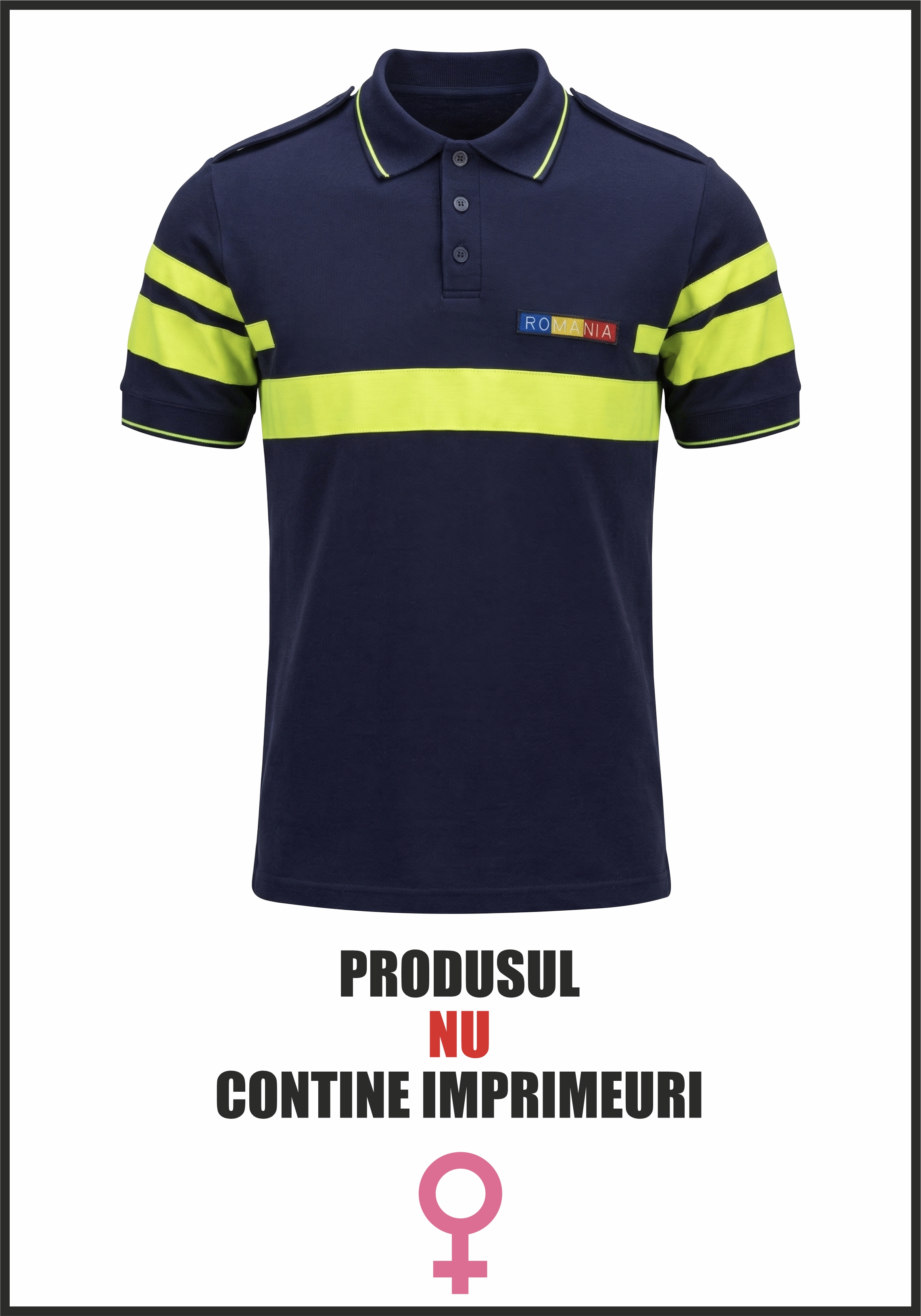 Tricou Polo Reflectorizant - Combat Damă