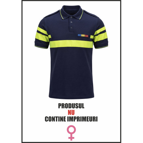 Tricou Polo Reflectorizant - Combat Damă