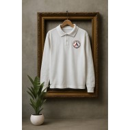 Bluză Pique Alb Unisex - LTA Ștefan Demetrescu