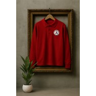 Bluză Pique Roșu Unisex - LTA Ștefan Demetrescu
