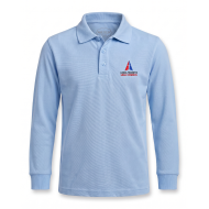 Bluză Polo Bleu Unisex - Liceul Teoretic Mihai Ionescu