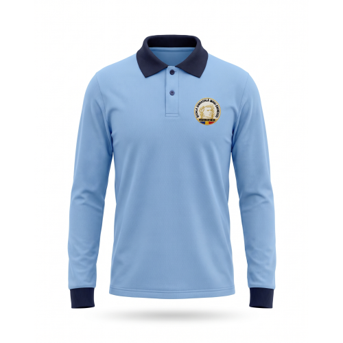 Bluză Polo Bleu Unisex - Mihai Eminescu RDV