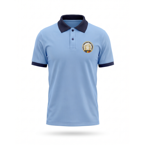 Tricou Polo Bleu Unisex - Mihai Eminescu RDV
