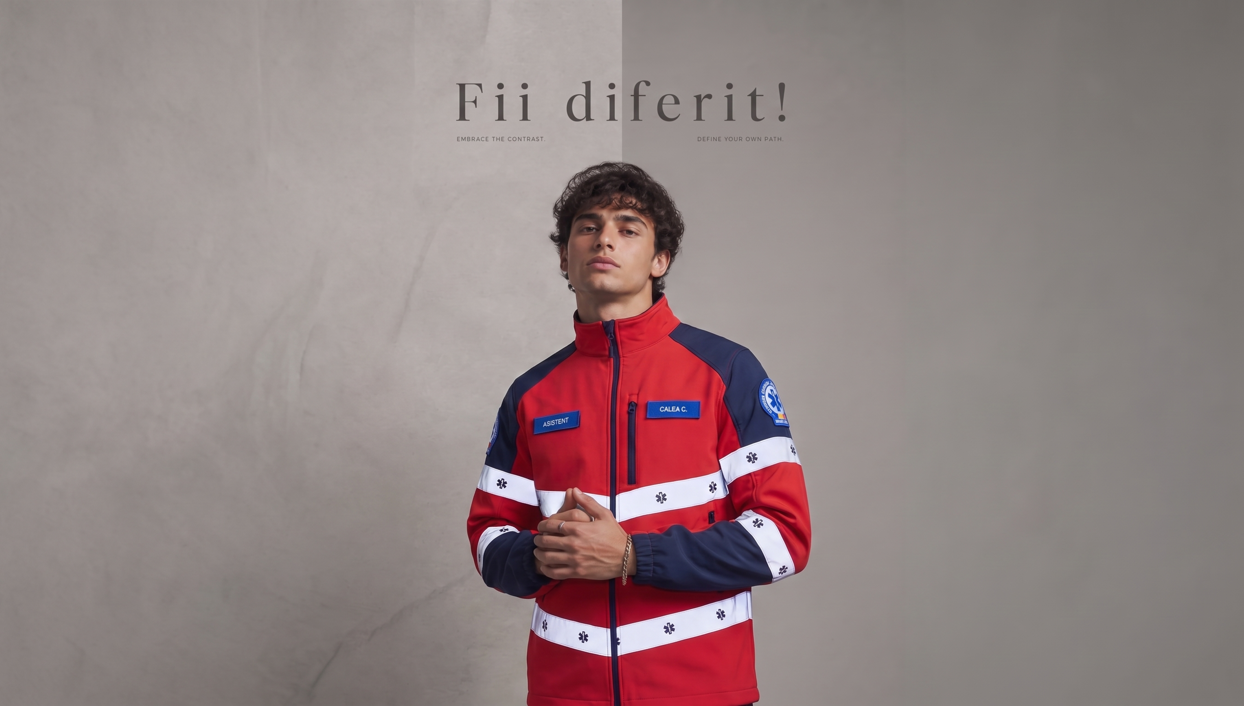 jacheta softshell unisex ambulanta